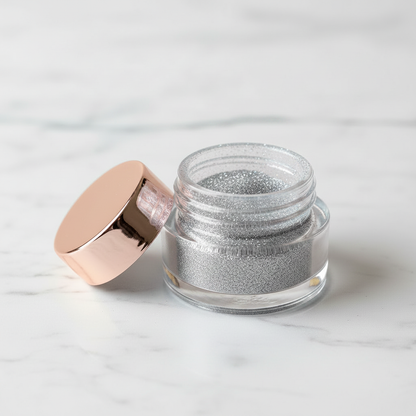 Glitter Pigment Icy Silver